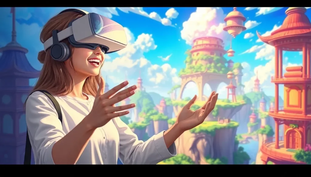 virtual reality anime